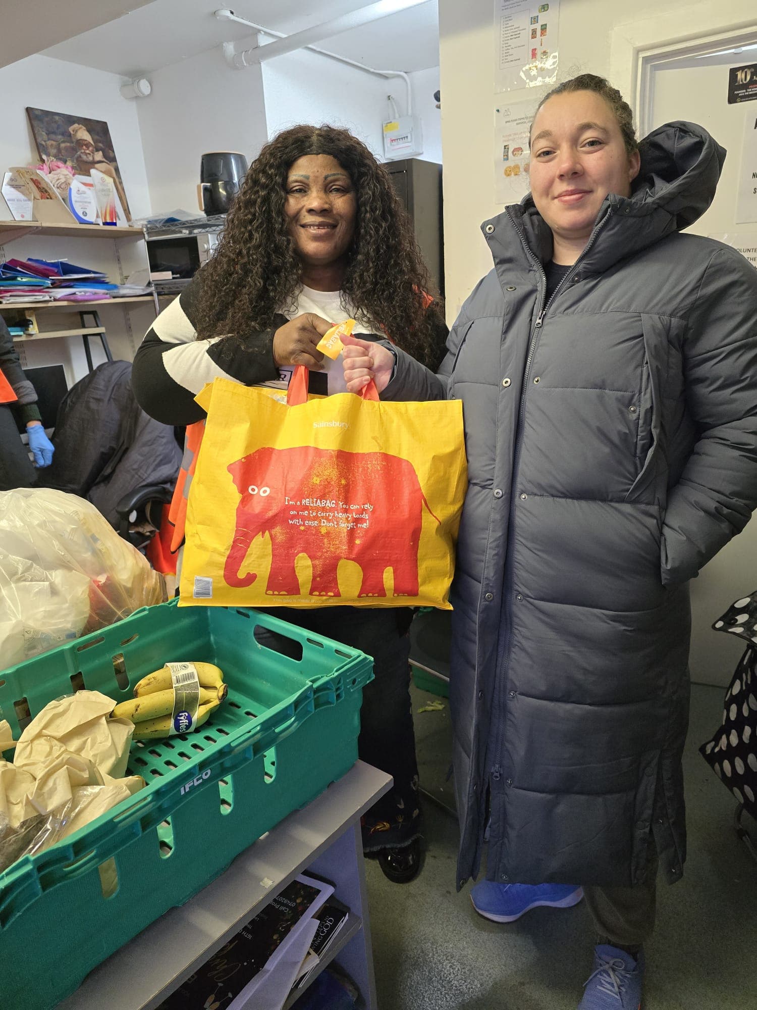 Food distribution joy