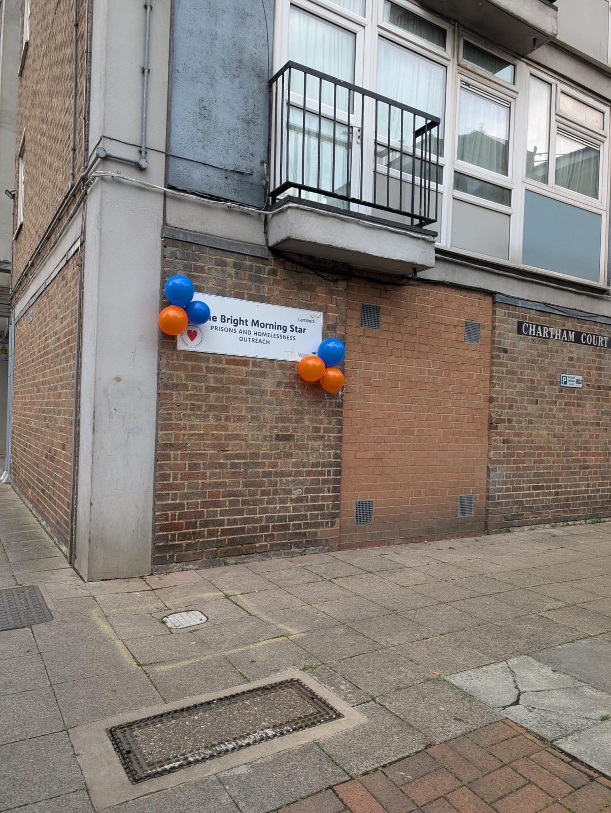 Hall Exterior Sign 1