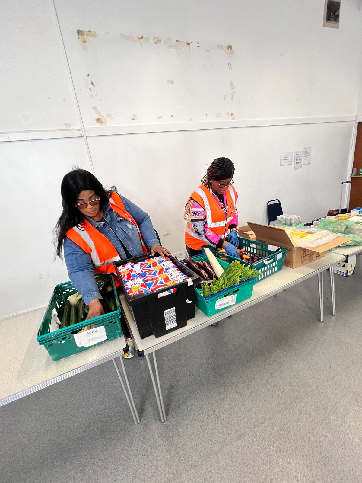 Hall Launch Volunteers