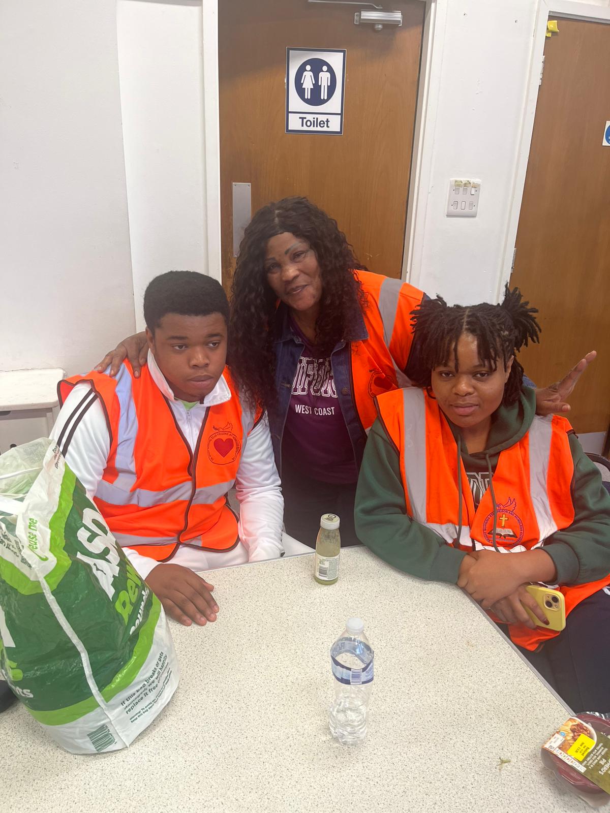 Ministry team sharing fellowship and support